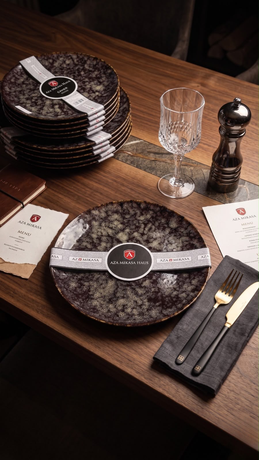 Assiette décorative élégante 26cm