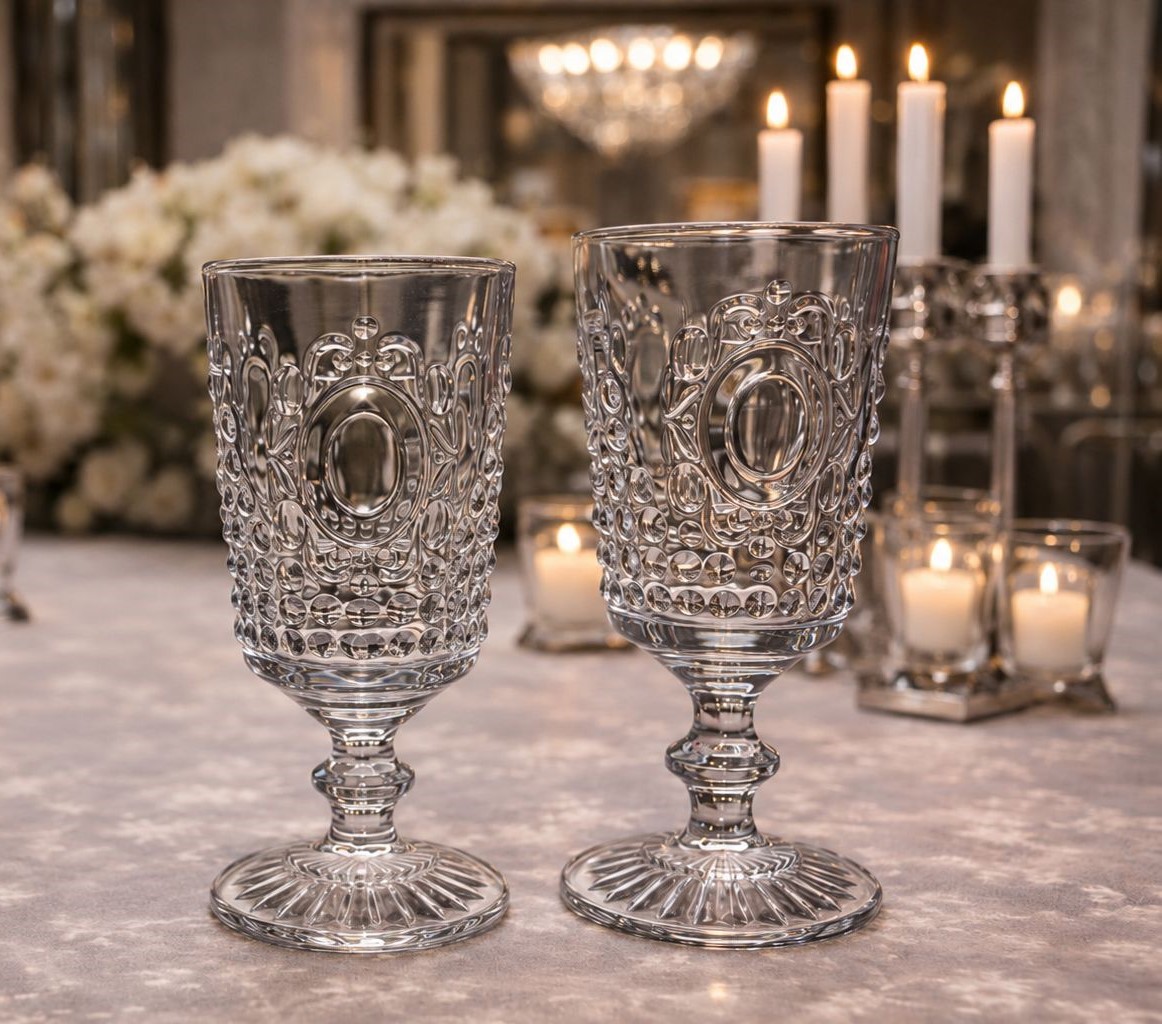 Verre à pied Cristalisé (LOT 6)