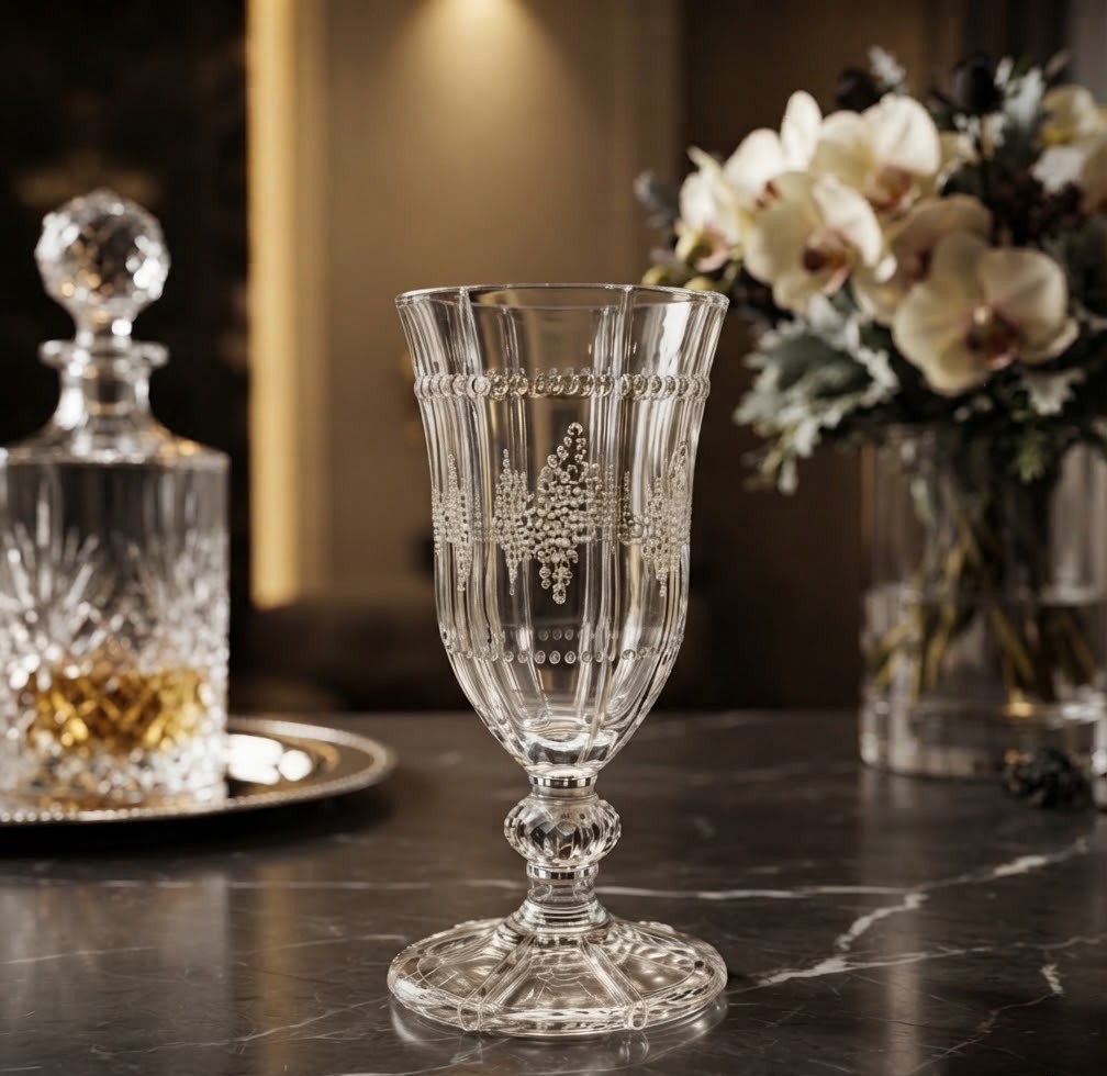 Verre à pied Cristalisé (LOT 6)