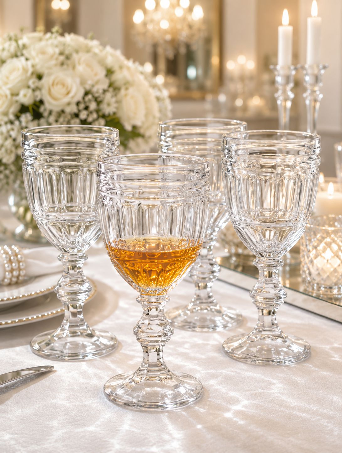 Verre à pied Cristalisé (LOT 6)