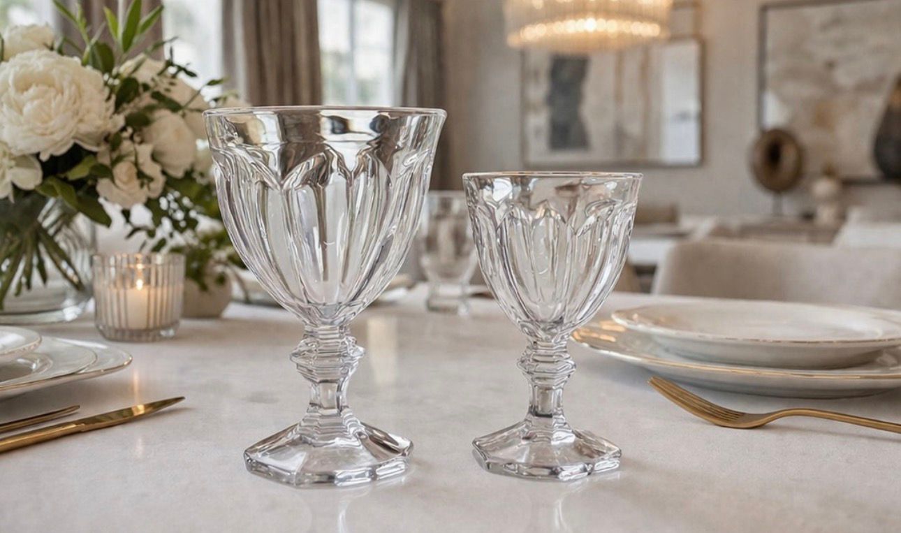Verre à pied Cristalisé (LOT 6)