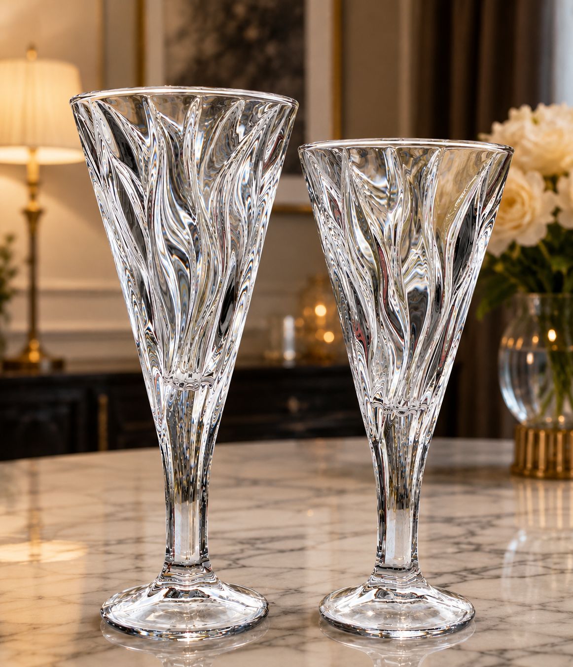 Verre à pied Cristalisé (LOT 6)